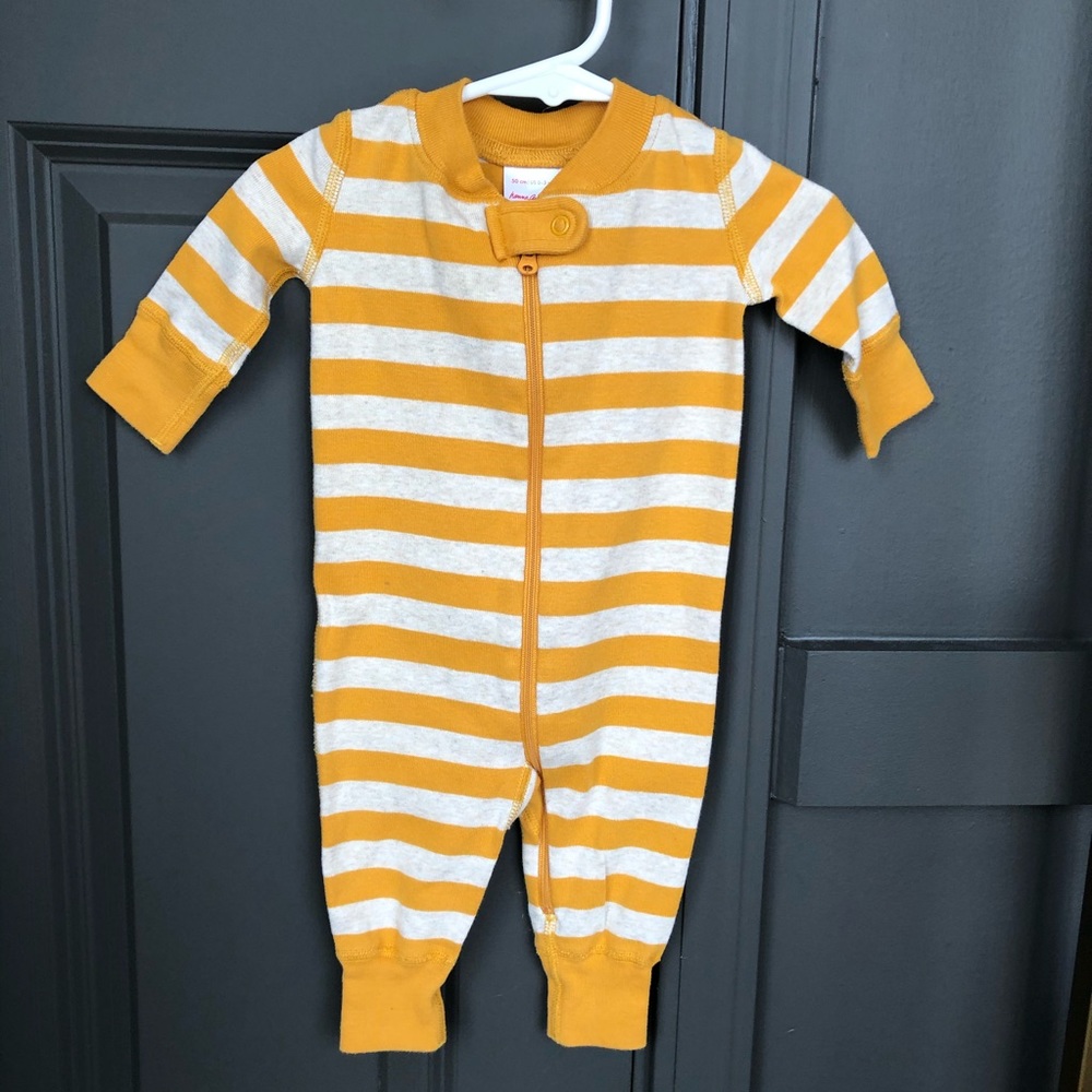 Hanna Andersson Striped Pajamas | 0-3 Mos